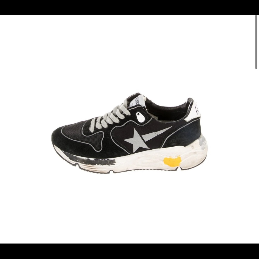 Golden Goose Black and Gray Sneakers